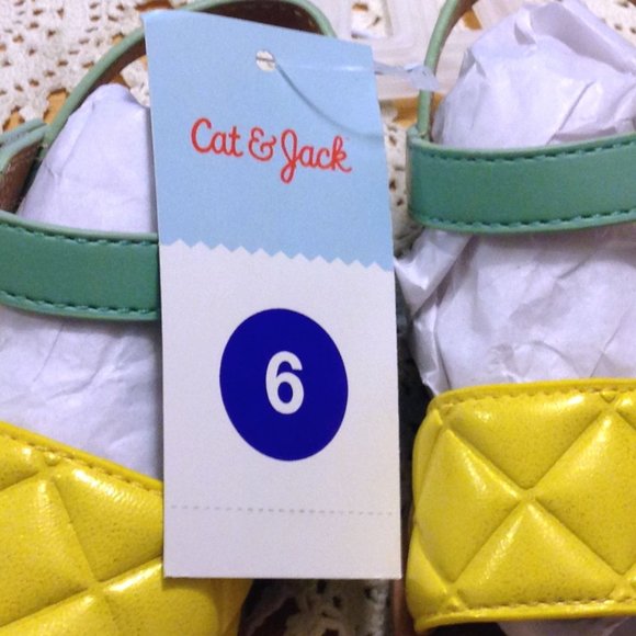 Cat & Jack  sandals, size 6, new with tags - Picture 6 of 7